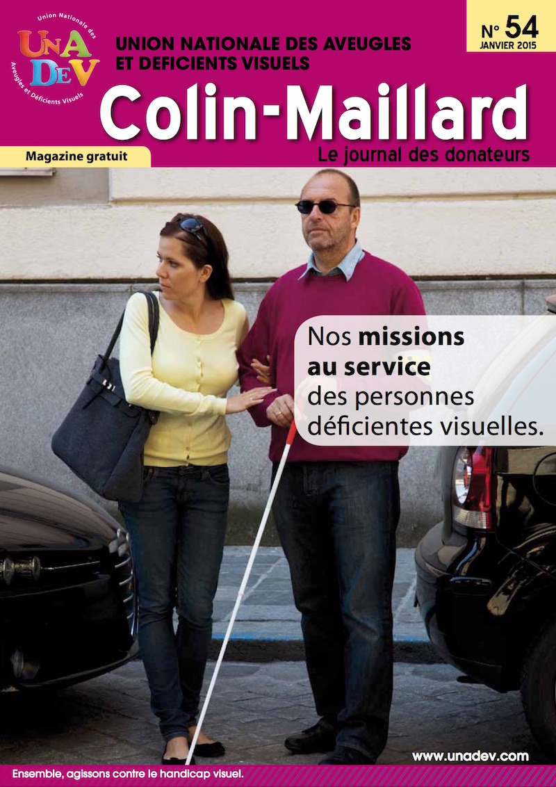 Couverture du magazine Colin Maillard 54