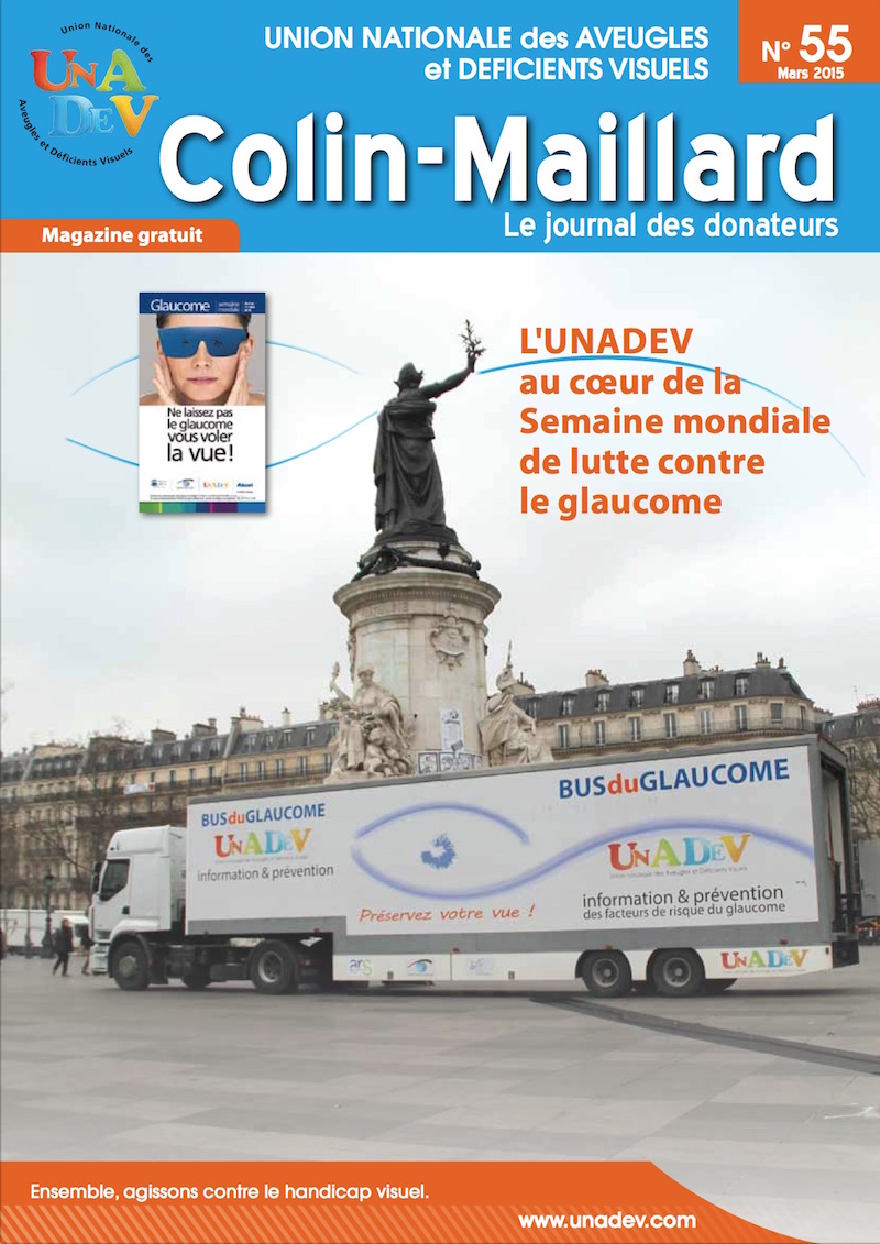 Couverture du magazine Colin Maillard 55