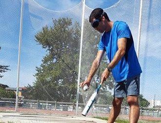 Entraînement au Bip Baseball avec bandeau