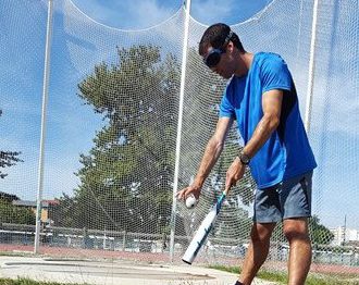 Entraînement au Bip Baseball avec bandeau