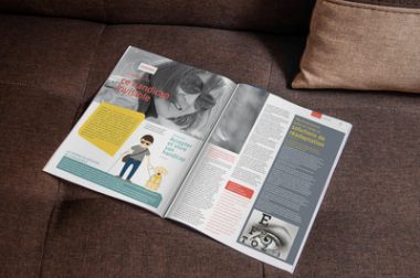 Dossier "Ce handicap invisible" dans le magazine LUMEN n°3