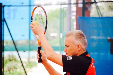 Jean-Philippe de l'équipe ANICES, concentré lors du match