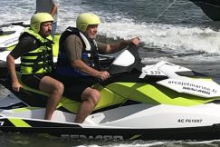 jetski binomes aveugle et pilote. 