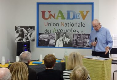 Affiche UNADEV et conteur