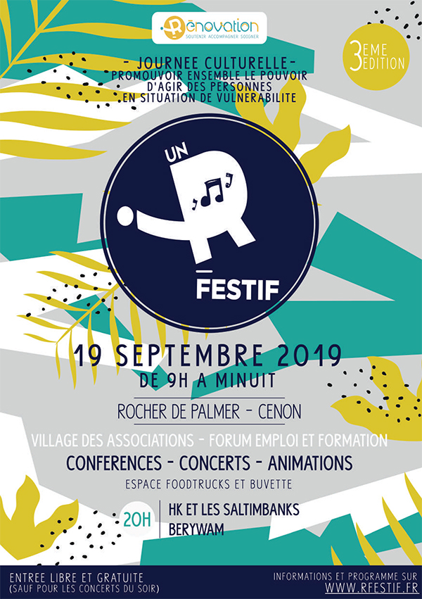 Affiche événement Un R Festif 2019