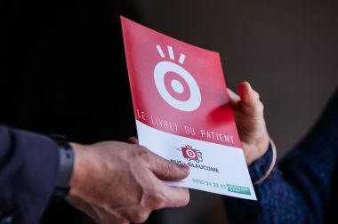 Le livret du patient remis aux personnes dépistées dans le Bus du Glaucome